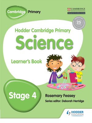 cover image of Hodder Cambridge Primary Science Learner's Book 4
